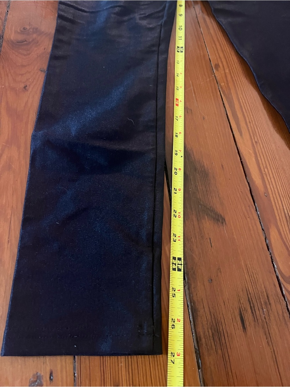 American Apparel Disco Pants Black High Rise Skinny M - Picture 7 of 7
